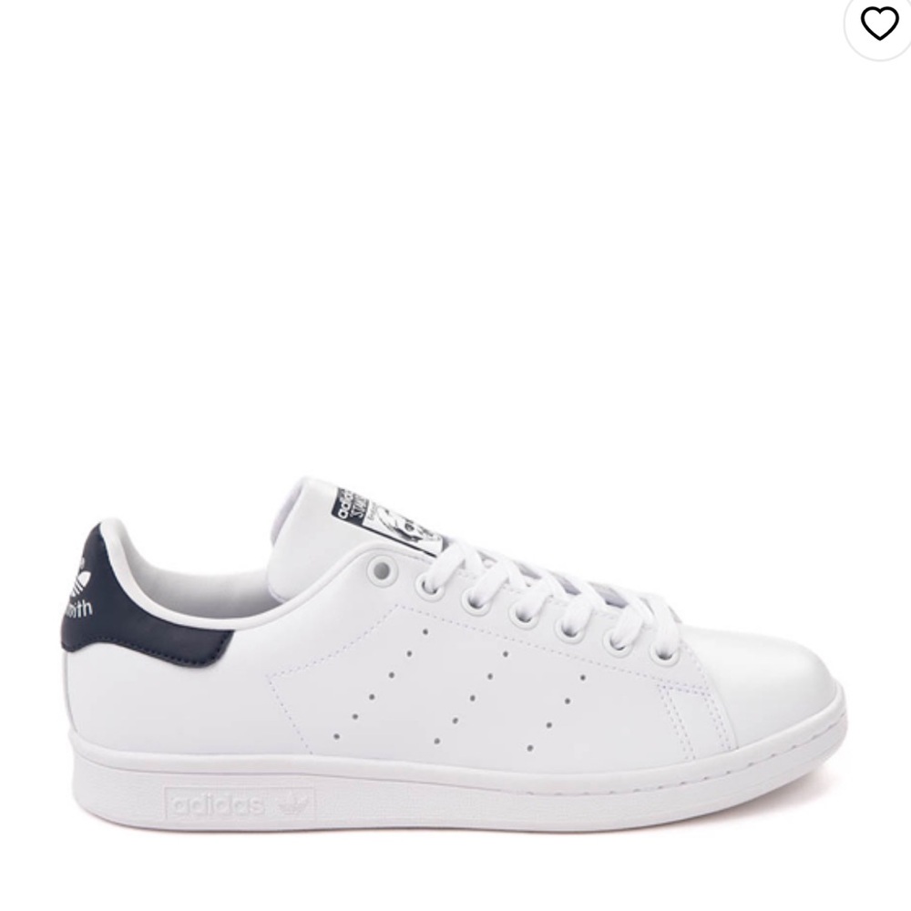 Stan Smiths | white with black heel